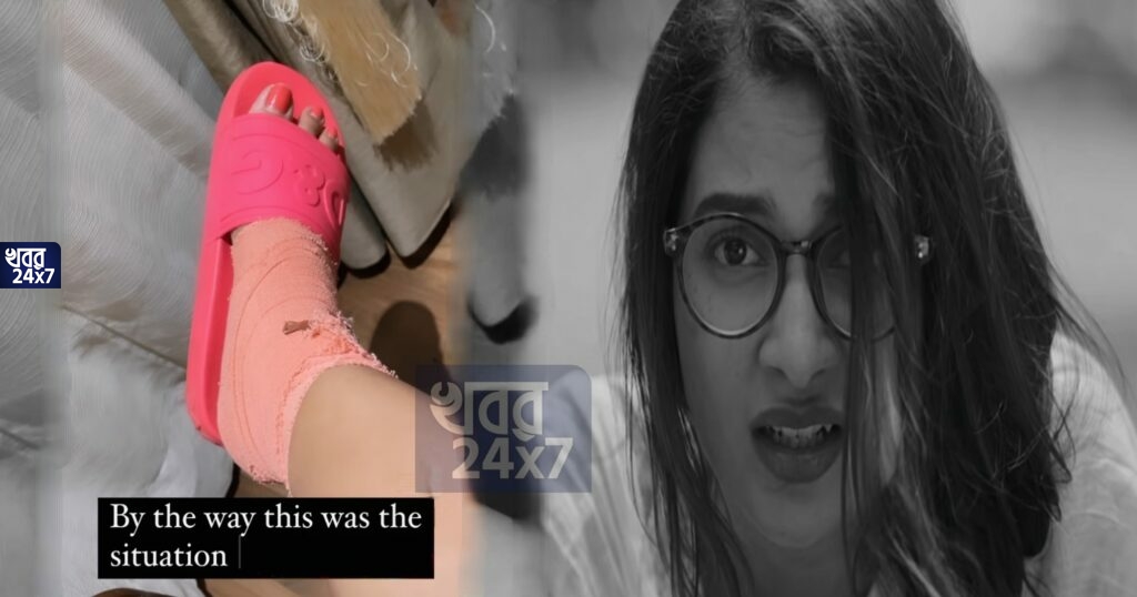 'মালদ্বীপ গিয়ে বেশি নাচানাচি করার ফল', পা মচকে গিয়ে নেটিজেনদের ট্রোলের শিকার শুভশ্রী!