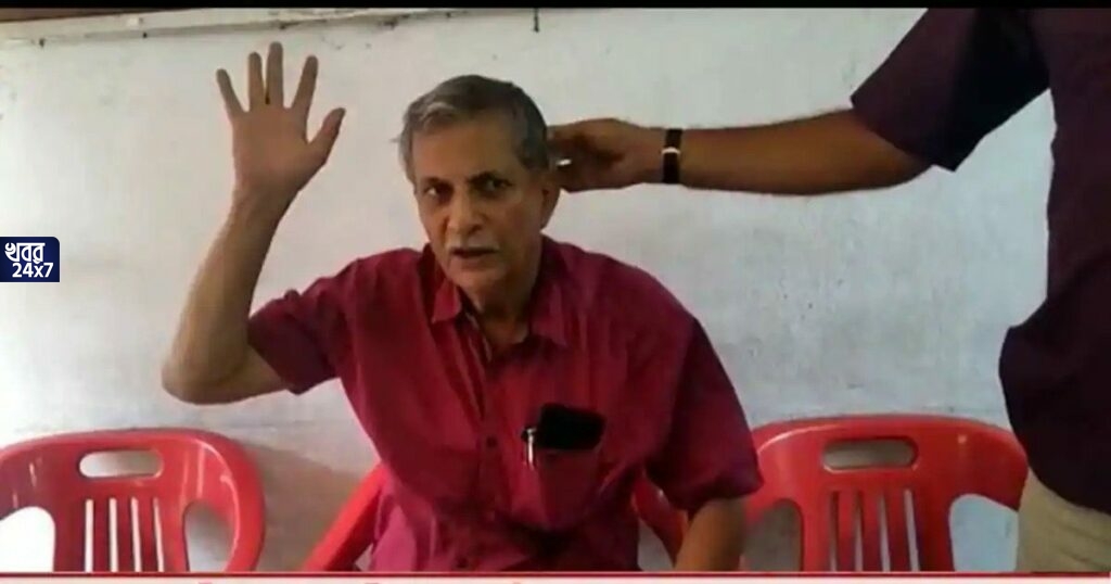 ‘আজ আমাকে আঘাত করা হল’, খড়দহে আক্রান্ত সিপিএম নেতা তন্ময় ভট্টাচার্য, লক্ষ্য করে ছোঁড়া হল ইট ‘আজ আমাকে আঘাত করা হল’, খড়দহে আক্রান্ত সিপিএম নেতা তন্ময় ভট্টাচার্য, লক্ষ্য করে ছোঁড়া হল ইট