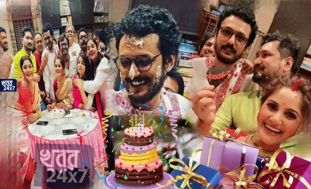 সেটেই বাবিন ওরফে কৌশিক রায়ের জন্মদিন পালন! হল কেক মাখামাখি, ক্রেজির সঙ্গে কী করল গুনগুন? সেটেই বাবিন ওরফে কৌশিক রায়ের জন্মদিন পালন! হল কেক মাখামাখি, ক্রেজির সঙ্গে কী করল গুনগুন?