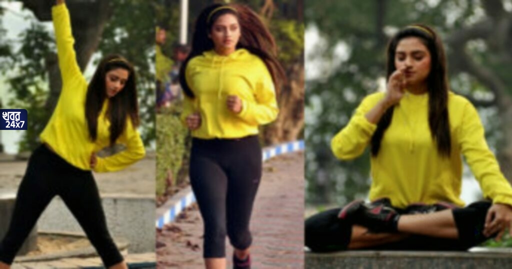 বেলি ফ্যাট ঝরিয়ে হ'ট লুকে হাজির নুসরত জাহান! ফিটনেস কুইন বলে দাবি নেটিজেনদের