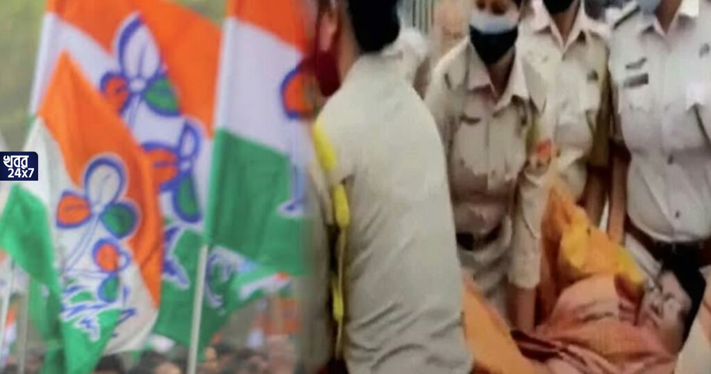 পুলিশের কাছে নালিশ করতে যাওয়াই কাল, চ্যাংদোলা করে থানা থেকে বের করে দেওয়া হল তৃণমূল প্রার্থীকে পুলিশের কাছে নালিশ করতে যাওয়াই কাল, চ্যাংদোলা করে থানা থেকে বের করে দেওয়া হল তৃণমূল প্রার্থীকে