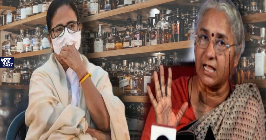 ‘মদ বিক্রি বন্ধে পশ্চিমবঙ্গ সরকারের পরিকল্পনা ঠিক কী’? মুম্বইয়ের বৈঠকে মমতা সরাসরি প্রশ্ন মেধা পাটেকরের