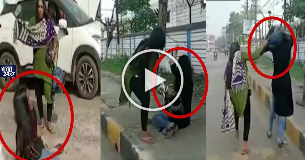 পরকীয়ায় লিপ্ত স্বামী, হোটেল রুমে হাতেনাতে ধরলেন স্ত্রী, রাস্তায় ফেলে হেলমেট দিয়ে উধম ধোলাই স্বামীর প্রেমিকাকে
