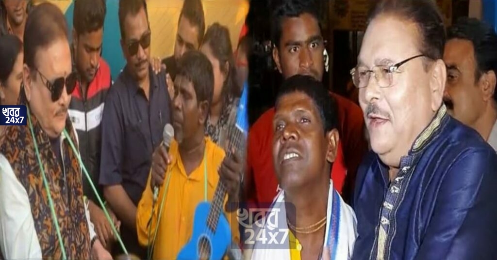 এবার দক্ষিণেশ্বরেও মিলবে ভুবন বাদ্যকরের বাদাম, মন্দিরের সামনেই তাঁকে বাদামের দোকান করে দিলেন মদন মিত্র