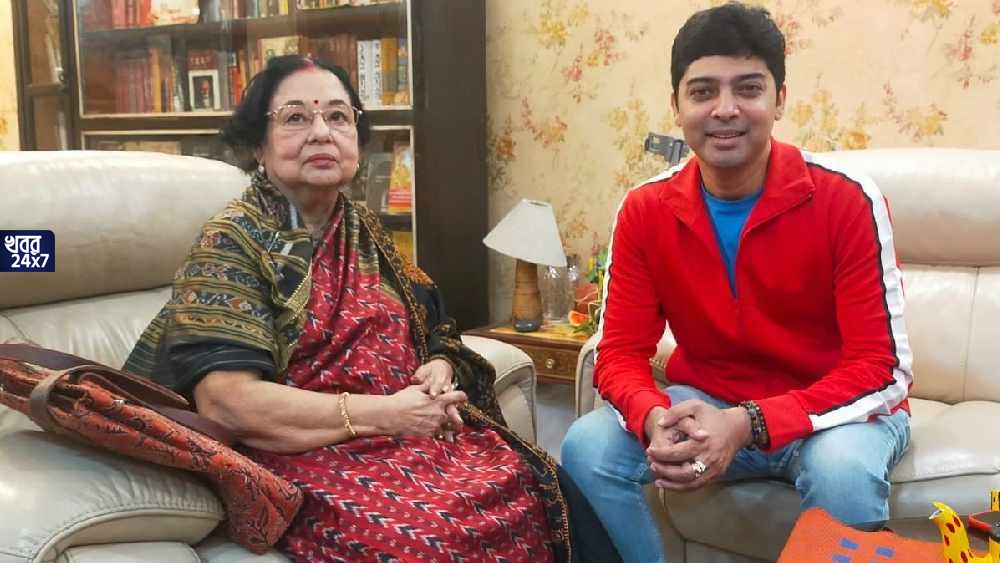 ভাস্বরের মিউজিক ভিডিওতে দেখা মিলবে মাধবী মুখোপাধ্যায়ের, ‘যেন ছেলের শো-তে মা শো-স্টপার’, জানালেন আপ্লুত অভিনেতা