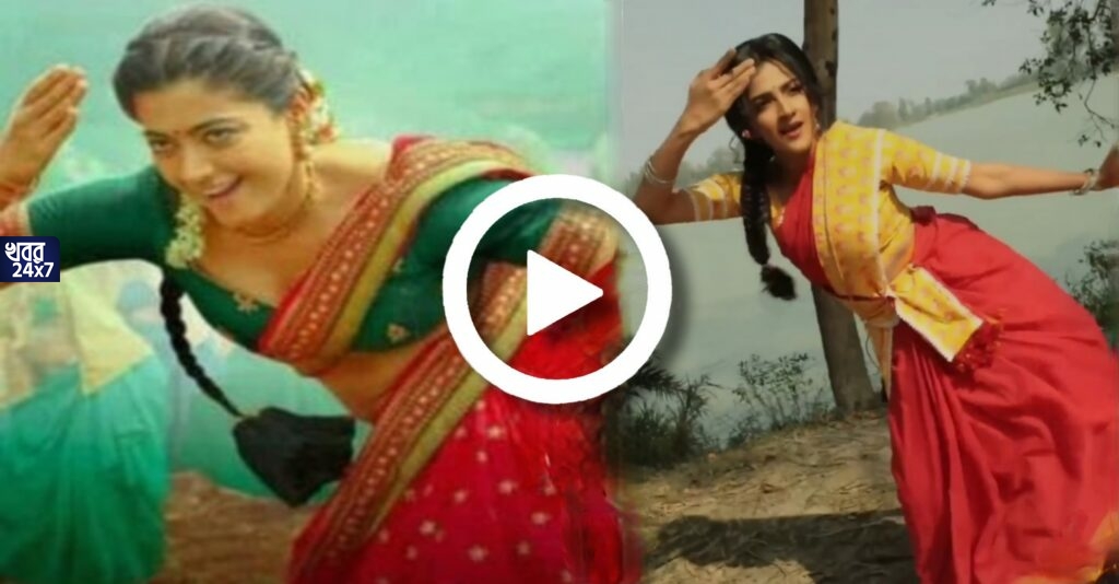 পুষ্পা জ্বরে আক্রান্ত পিলুও! ‘সামি সামি’ গানে তুমুল নেচে রশ্মিকাকে জোর টক্কর দিল মেঘা, ভাইরাল ভিডিও