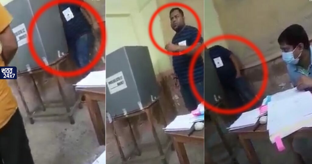 দক্ষিণ দমদমের ৩৩ নম্বর ওয়ার্ডে চলছে ছাপ্পা ভোট, তৃণমূলের জমানায় উন্নয়নের ছবি ভোট বাংলায়