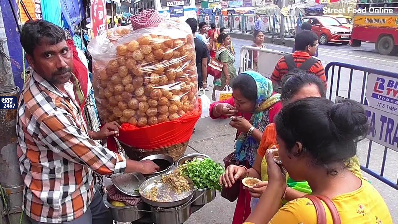 Fuchka, best, streets, Kolkata, ফুচকা, বিক্রি, স্টল, জনপ্রিয়