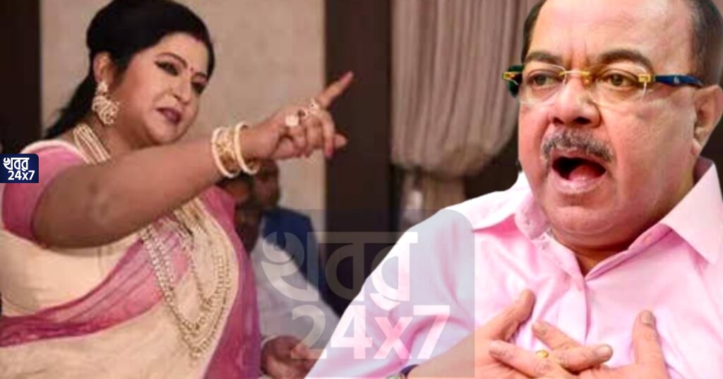 রাস্তার মাঝেই খুলে গিয়েছিল বৈশাখীর কমলা জামদানি শাড়ি, চরম অপদস্থের মুখে শোভন-বান্ধবী!