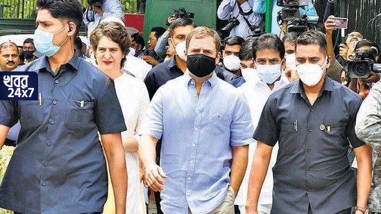 ফের ইডির দফতরে রাহুল গান্ধী, পেটাল পুলিশ, ধুন্ধুমার কাণ্ড দিল্লিতে