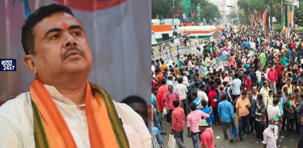২১শে জুলাইয়ের সমাবেশের ফেসবুক লাইভ দেখছিলেন শুভেন্দু, পুরনো দলকে প্রতি আবেগ? ভাইরাল ছবিকে কেন্দ্র করে হইচই নেটপাড়ায়