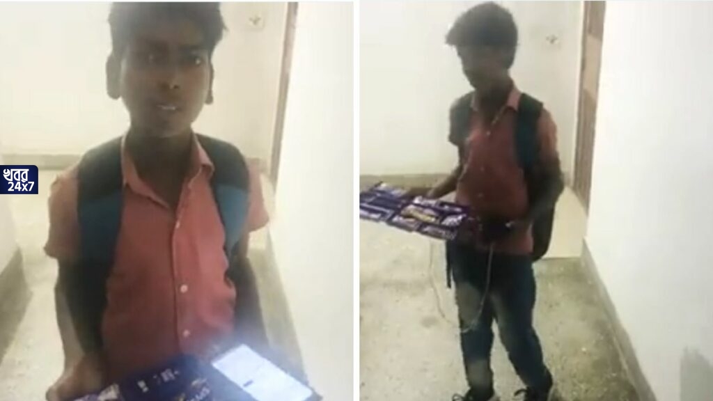 ৭ বছর বয়সে সংসারের দায়িত্ব! বাবার দুর্ঘটনার পর স্কুল ব্যাগ পিঠে নিয়েই খাবার ডেলিভারি করছে বাচ্চাটি ৭ বছর বয়সে সংসারের দায়িত্ব! বাবার দুর্ঘটনার পর স্কুল ব্যাগ পিঠে নিয়েই খাবার ডেলিভারি করছে বাচ্চাটি