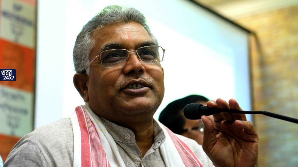 ‘এখানকার দুষ্কৃতীরা তৃণমূলের নেতা, দুষ্কৃতীর আড্ডা এখন পশ্চিমবঙ্গ, পুলিশও কারোর গায়ে হাত দেয় না’, নদিয়ার তৃণমূল নেতার খুন প্রসঙ্গে দিলীপ
