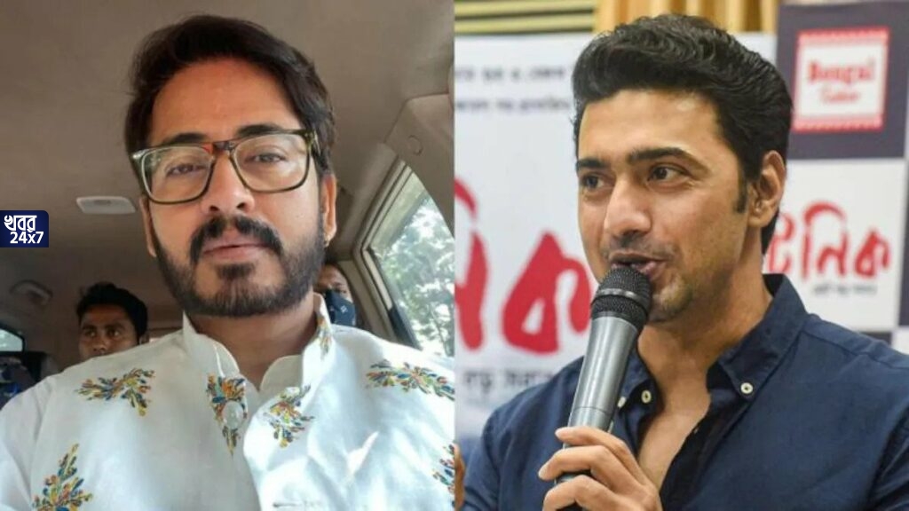 ‘প্রকল্পের টাকা পাওয়ার জন্য দেবের সাংসদ তহবিলে ৩০ শতাংশ কাটমানি দিতে হয়’, ফের দেবকে আক্রমণ হিরণের ‘প্রকল্পের টাকা পাওয়ার জন্য দেবের সাংসদ তহবিলে ৩০ শতাংশ কাটমানি দিতে হয়’, ফের দেবকে আক্রমণ হিরণের