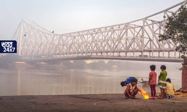 ‬ ‪‎West Bengal, weather update, winter, temperature, lower depression, Kolkata Rain