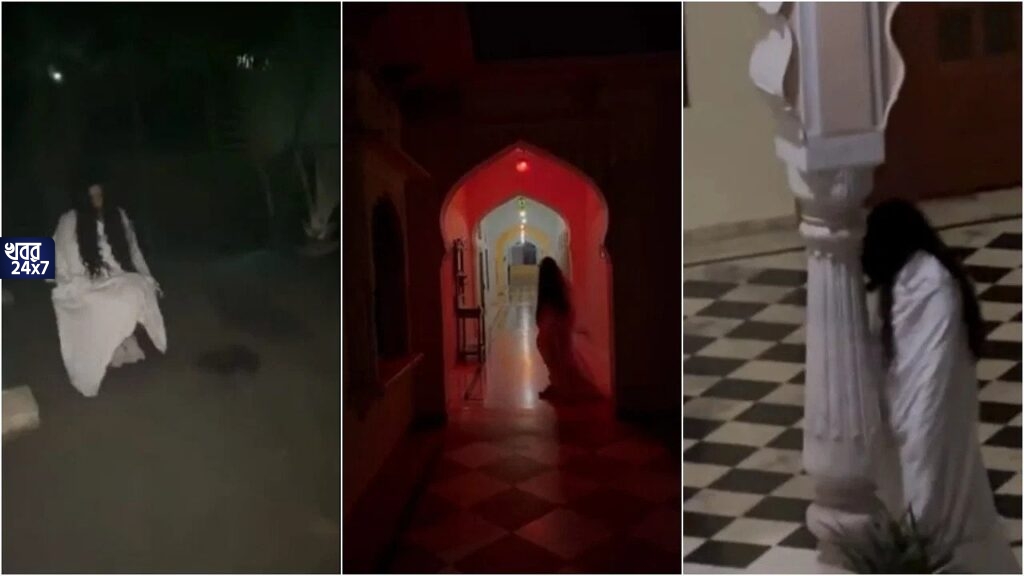 রাজস্থানের প্রাসাদে আলো-আঁধারিতে ঘুরে বেড়াচ্ছে মঞ্জুলিকা, হাড়হিম করা দৃশ্য চোখের সামনে দেখে আঁতকে উঠলেন পর্যটকরা রাজস্থানের প্রাসাদে আলো-আঁধারিতে ঘুরে বেড়াচ্ছে মঞ্জুলিকা, হাড়হিম করা দৃশ্য চোখের সামনে দেখে আঁতকে উঠলেন পর্যটকরা
