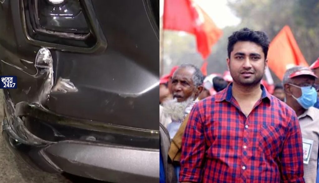 ভয়ঙ্কর দুর্ঘটনা! রাতের অন্ধকারে শতরূপ ঘোষের গাড়িতে সজোরে ধাক্কা অন্য গাড়ির, বরাত জোরে বড় বিপদ থেকে রক্ষা পেলেন বামনেতা
