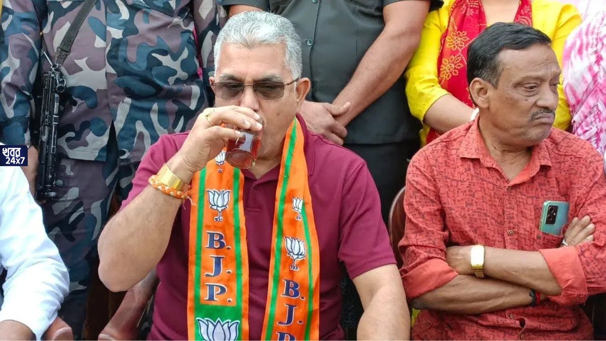 Dilip is Trying to Blackmail the party, BJP, Dilip Ghosh, blackmail, Cryptic comment, state president, post