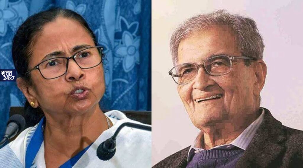 বিশ্বভারতীর সঙ্গে সম্মুখসমরে মুখ্যমন্ত্রী! জমিজট নিয়ে বিশ্বভারতীর সঙ্গে অমর্ত্য সেনের সংঘাতের প্রতিবাদে নোবেলজয়ীর দুয়ারে অবস্থানের নির্দেশ মমতার বিশ্বভারতীর সঙ্গে সম্মুখসমরে মুখ্যমন্ত্রী! জমিজট নিয়ে বিশ্বভারতীর সঙ্গে অমর্ত্য সেনের সংঘাতের প্রতিবাদে নোবেলজয়ীর দুয়ারে অবস্থানের নির্দেশ মমতার