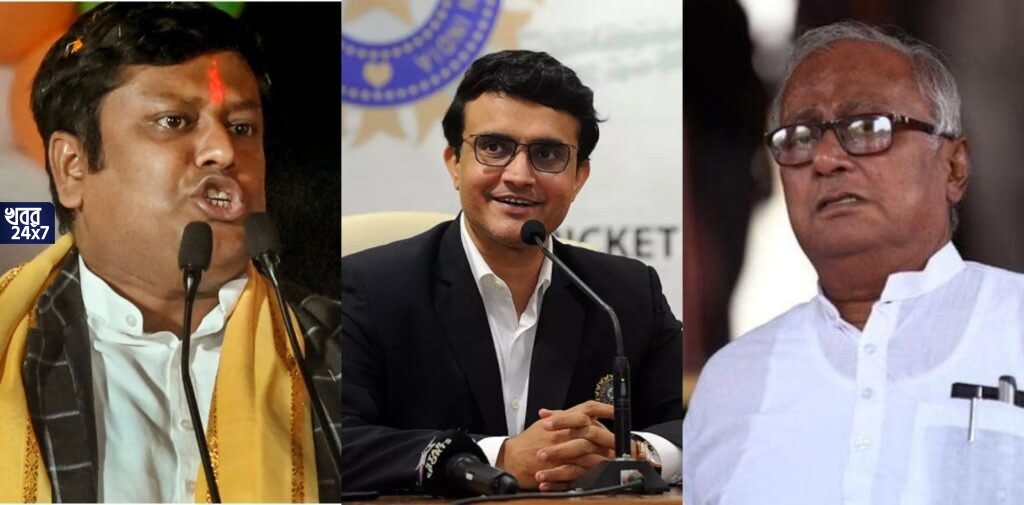 ‘টাকা পেয়েছেন বলেই হয়েছেন’, ত্রিপুরার ব্র্যান্ড অ্যাম্বাসেডর হওয়ায় সৌরভকে কটাক্ষ সৌগতর, ‘বাংলারই উচিত ছিল এটা করা’ পাল্টা জবাব সুকান্তর ‘টাকা পেয়েছেন বলেই হয়েছেন’, ত্রিপুরার ব্র্যান্ড অ্যাম্বাসেডর হওয়ায় সৌরভকে কটাক্ষ সৌগতর, ‘বাংলারই উচিত ছিল এটা করা’ পাল্টা জবাব সুকান্তর
