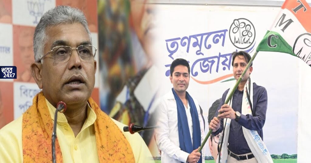 ‘বায়রন বিজেপিতেই আসতে চেয়েছিলেন, আমিই নিষেধ করেছিলাম’, বায়রনের তৃণমূলে যোগের পর বিস্ফোরক দাবী দিলীপের ‘বায়রন বিজেপিতেই আসতে চেয়েছিলেন, আমিই নিষেধ করেছিলাম’, বায়রনের তৃণমূলে যোগের পর বিস্ফোরক দাবী দিলীপের