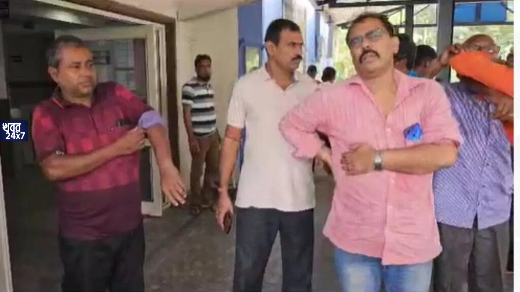 মনোনয়ন জমা দিতে গিয়ে হাত ভাঙল বিজেপি কর্মীর, বেধড়ক মারধরের অভিযোগ তৃণমূলের বিরুদ্ধে, মনোনয়ন জমার দ্বিতীয় দিনেও উত্তপ্ত রাজ্য