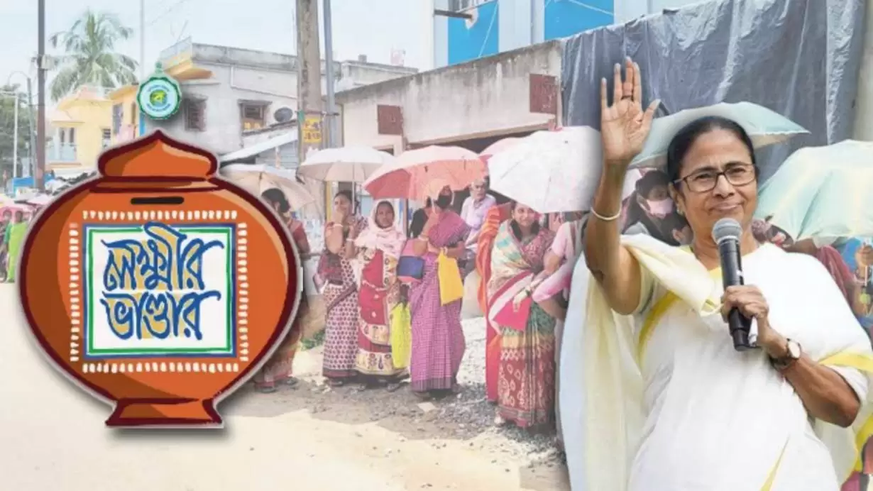 consuming alcohol, Lakshmir Bhandar, money, alcohol shops, women protest, TMC Leader