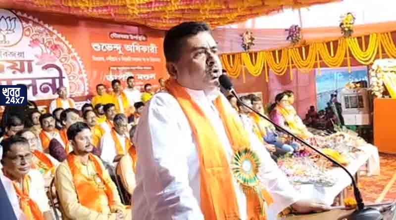Suvendu Adhikari threatened police in Nandigram, Female BJP Leader, Suvendu Adhikari, police, threat, Nandigram, murder, 2024 Lok Sabha Election,
