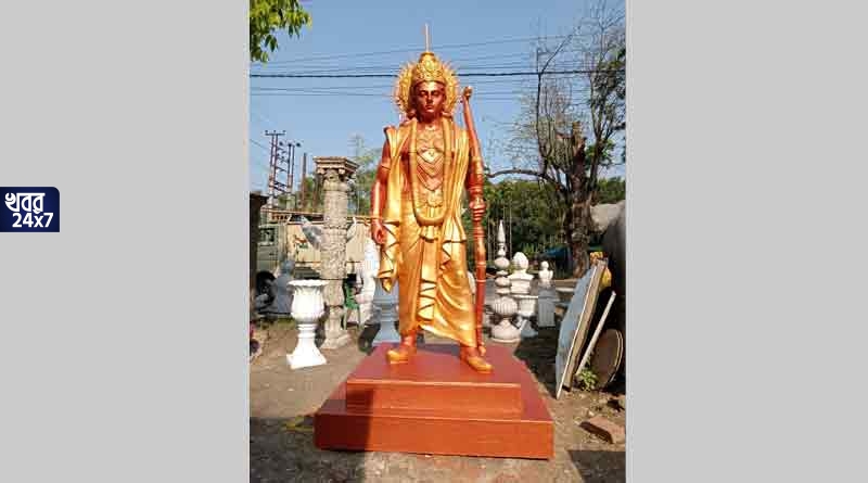 রাম মন্দিরের যোগ বাংলার! এবার বাংলার মুসলিম শিল্পীর হাতে তৈরি রামের মূর্তি শোভা পাবে অযোধ্যার রাম মন্দিরে রাম মন্দিরের যোগ বাংলার! এবার বাংলার মুসলিম শিল্পীর হাতে তৈরি রামের মূর্তি শোভা পাবে অযোধ্যার রাম মন্দিরে