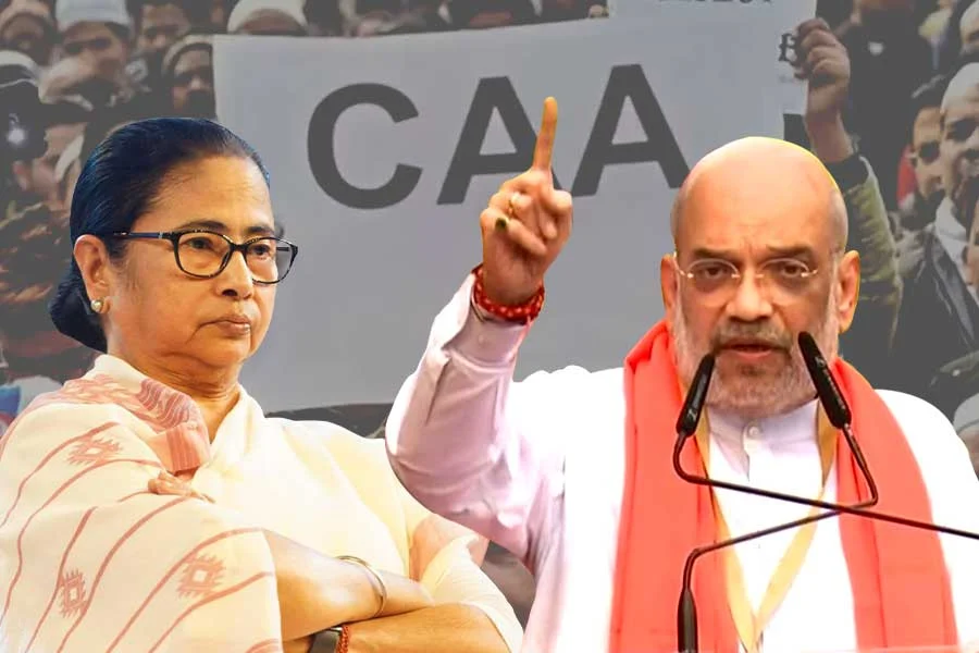 ‘CAA কোনওভাবেই মুসলিম বিরোধী নয়, ভোটব্যাঙ্ক নিশ্চিত করতে অপপ্রচার করা হচ্ছে, মিথ্যে বলা হচ্ছে’, মমতাকে কড়া জবাব শাহ্’র ‘CAA কোনওভাবেই মুসলিম বিরোধী নয়, ভোটব্যাঙ্ক নিশ্চিত করতে অপপ্রচার করা হচ্ছে, মিথ্যে বলা হচ্ছে’, মমতাকে কড়া জবাব শাহ্’র