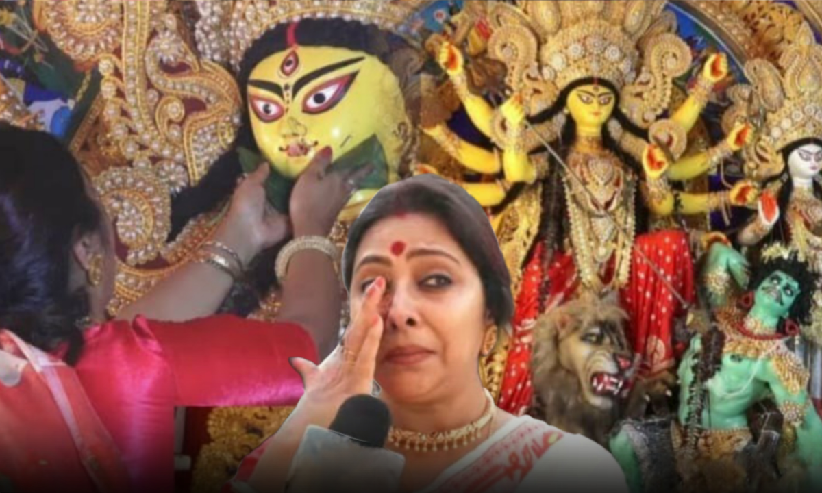 Actress, Aanjana Basu, Basanti Puja, Pujo, Tollywood, অঞ্জনা বসু, বাসন্তী পুজো