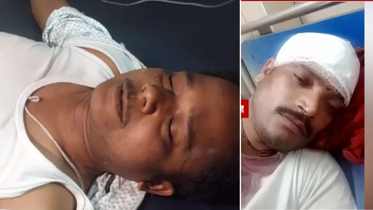 Clash of TMC-BJP in Coochbihar, 2024 Lok Sabha Election, Coochbihar, TMC Leader, BJP Leader, attacked, blooded, injured,