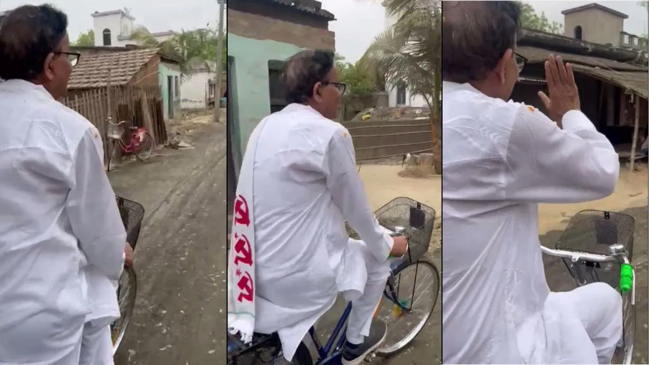Sabuj Sathi Scheme, cycle, CPM Candidate, Mohammad Selim, vote campaign, TMC, attacked, 2024 Lok Sabha Election,