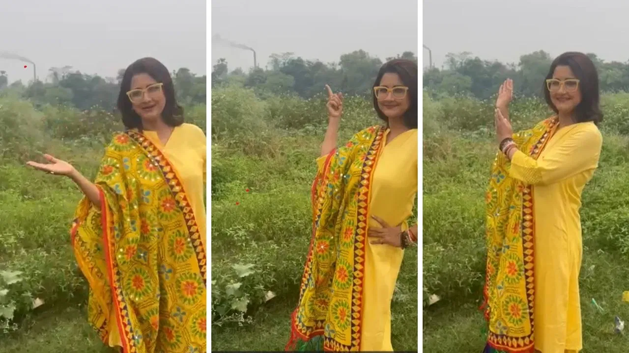 Rachana Banerjee, vote campaign, Hooghly, factory, smoke, reel video, trolled, 2024 Lok Sabha Election,