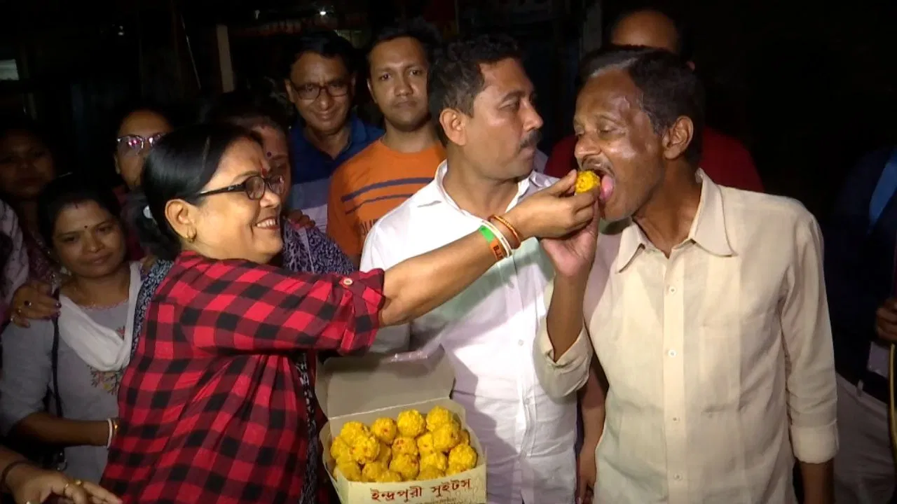 Victory Procession of TMC-BJP, Coochbihar, end of polling day, vicroty procession, TMC-BJP, 2024 Lok Sabha Election,