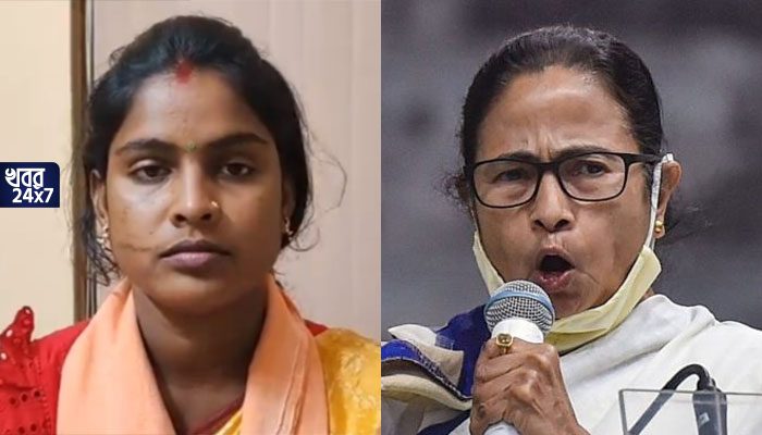 Rekha Patra, ‬ ‪‎Mamata Banerjee, BJP Candidate, Sandeshkhali, Lakshmir Bhandar, beneficiary, slammed back