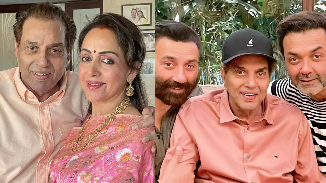 Dharmendra, Hema Malini, Esha Deol, Boby Deol, Sunny Deol, ধর্মেন্দ্র, বাবা, সম্পর্ক