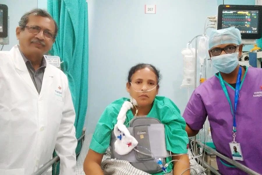 Kolkata doctors did successful operation of a Bangladeshi woman