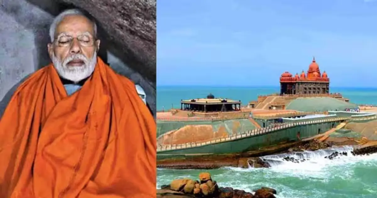 Narendra Modi will meditate in Kanyakumari, Narendra Modi, Vivekananda Memorial Rock, meditate, 2024 Lok Sabha Election, last phase of vote