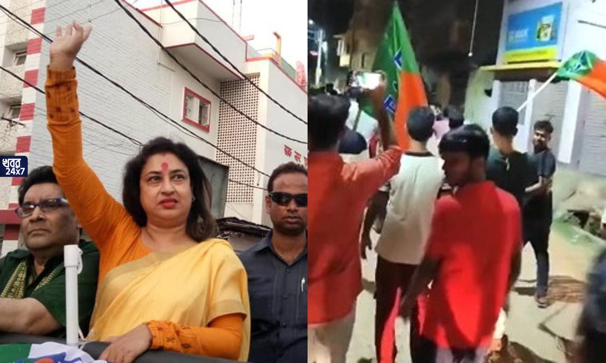 TMC, BJP, Loksabha Election, Satabdi Roy, Debtanu Bhattacharya, চোর স্লোগান, শতাব্দী রায়, বীরভূম
