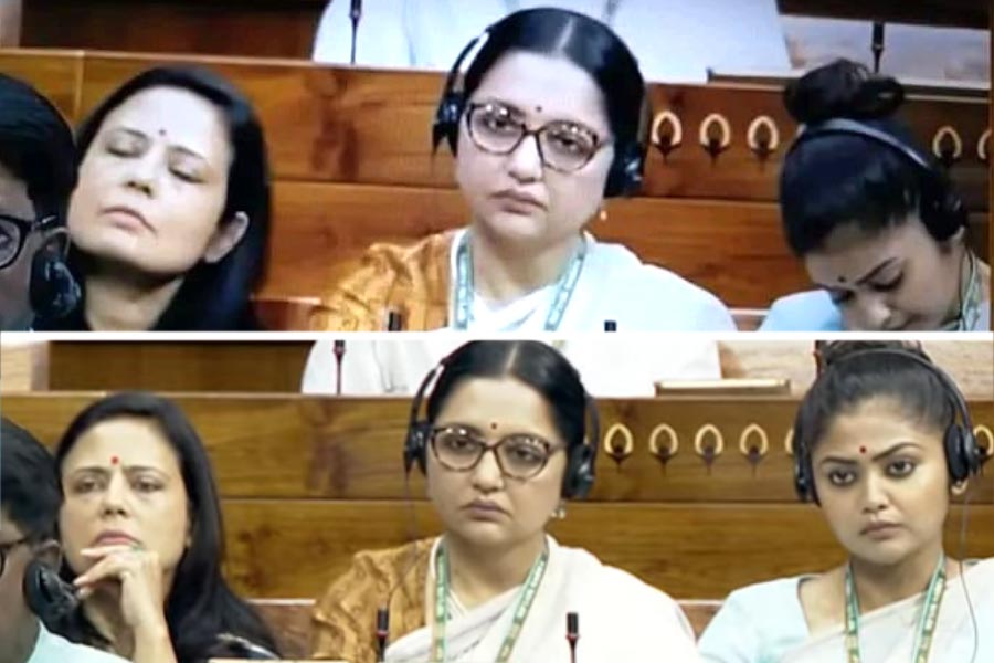 Mahua Moitra and Saayoni Ghosh sleeping in Parliament, Mahua Moitra, Saayoni Ghosh, TMC MP, parliament, sleeping, photo viral, TMC vs BJP, social media