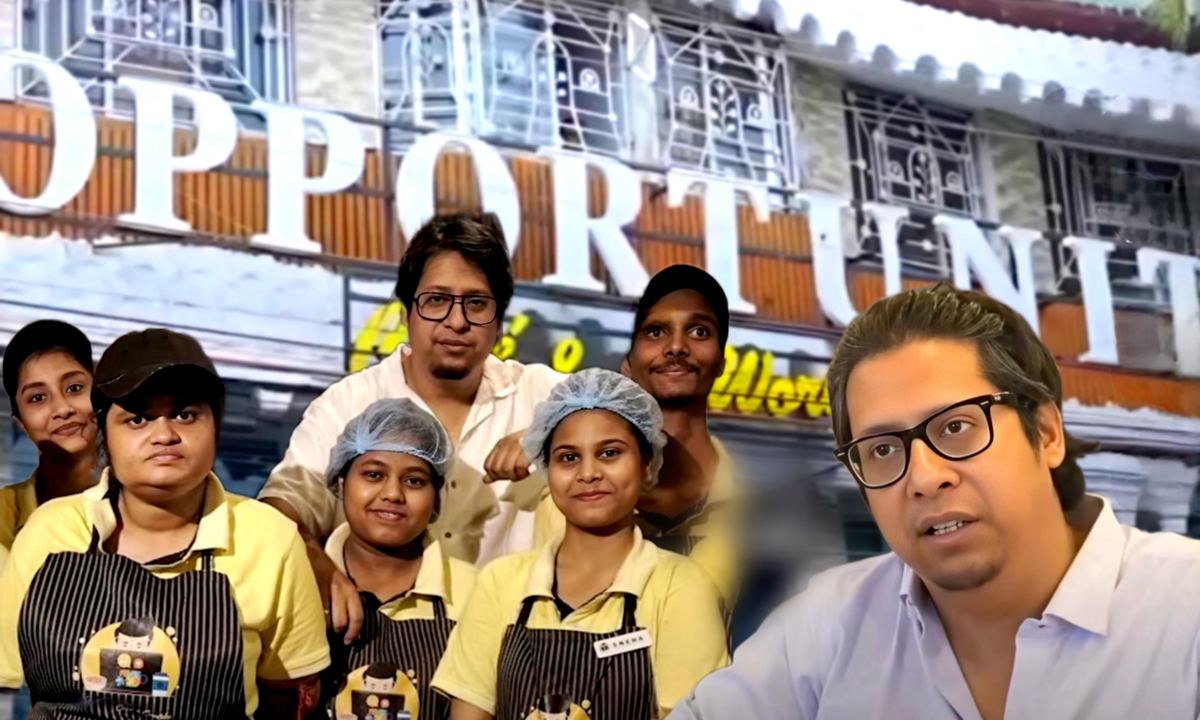 Opportunity cafe, special child, barriers, ক্যাফে, ডাউন সিনড্রোম