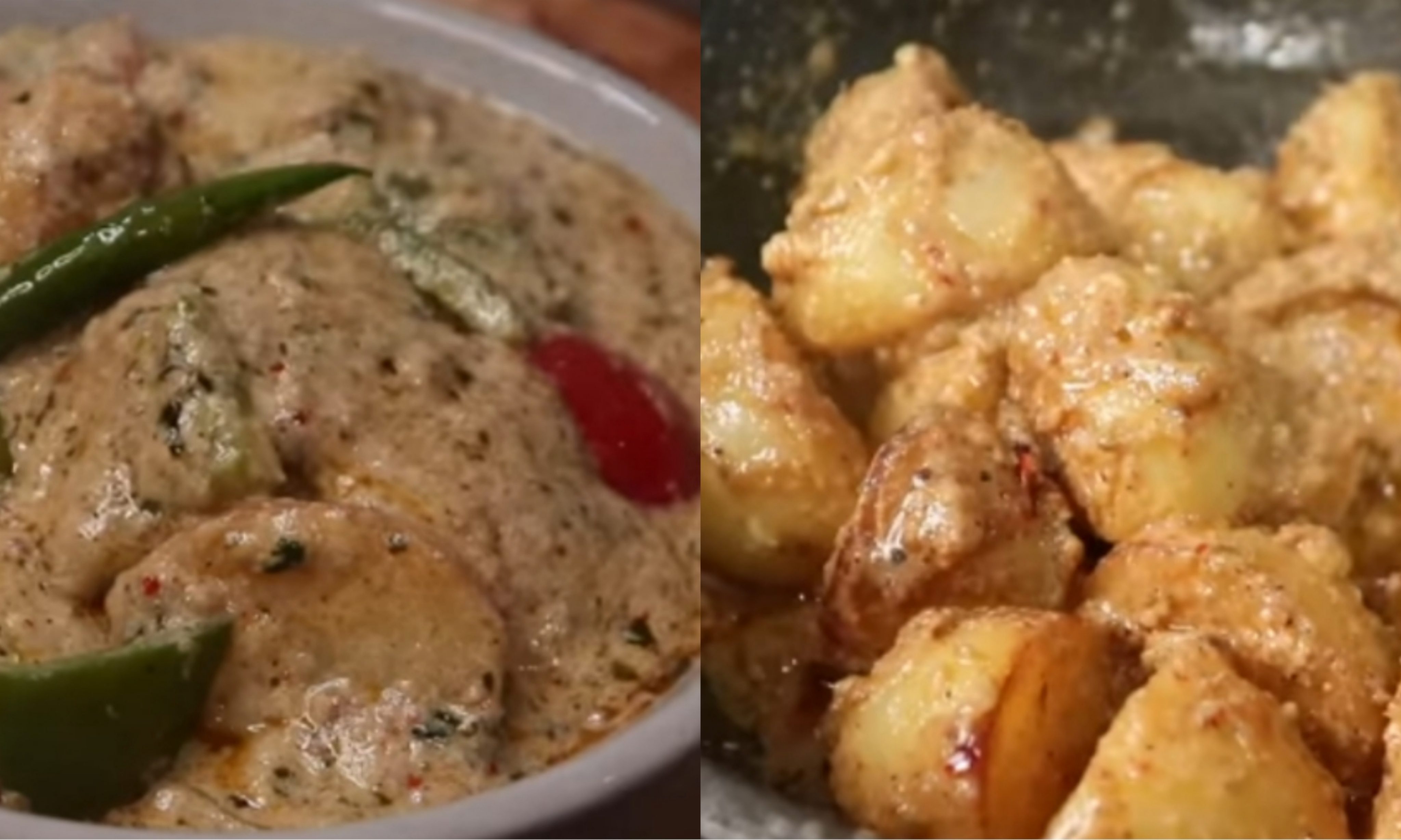 Sahi Alur dom, recipe, veg recipe, Alur dom, রেসিপি, প্রণালী, শাহী আলুর দম, সাদা আলুর দম