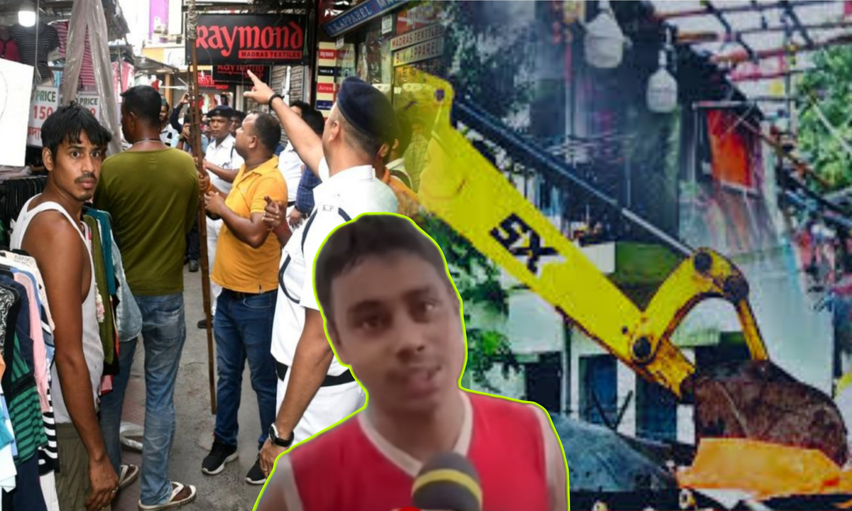 Reaction of Sagar for the order of Hawker Eviction
