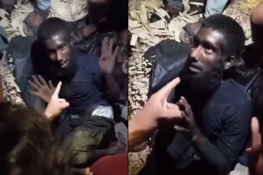 Person beaten by mob suspecting of kidnapper, mob, kidnapper, person, beaten, Bongaon, police