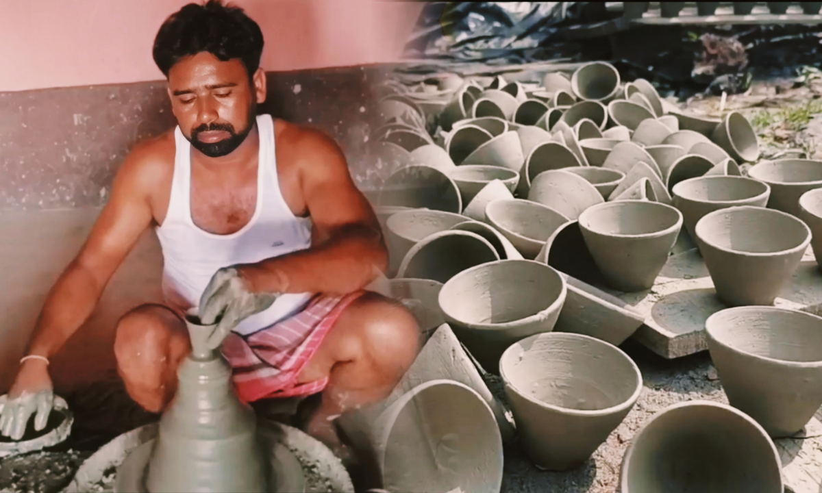 Clay pot, paper cup, tea cup, tea, মাটির ভাঁড়, চাহিদা, চায়ের কাপ