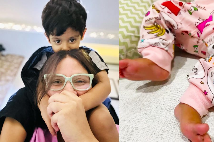 Subhasree Ganguly, social media post, netizen, daughter, face reveal, শুভশ্রী গাঙ্গুলী, ছবি, ইউভান-ইয়ালিনি, সোশ্যাল মিডিয়া