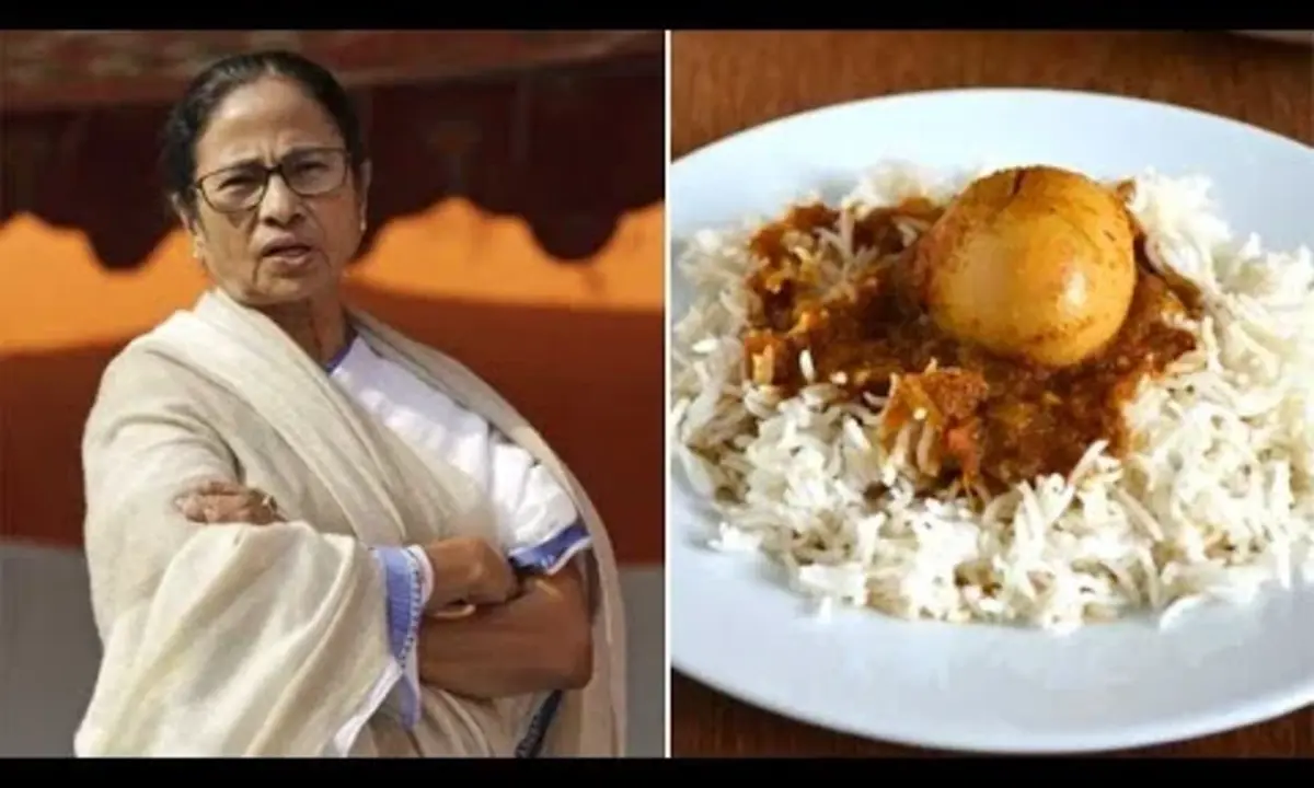Martyr Day, 21 July, Party Workers, Egg rice, menu, ‬ ‪‎Mamata Banerjee,