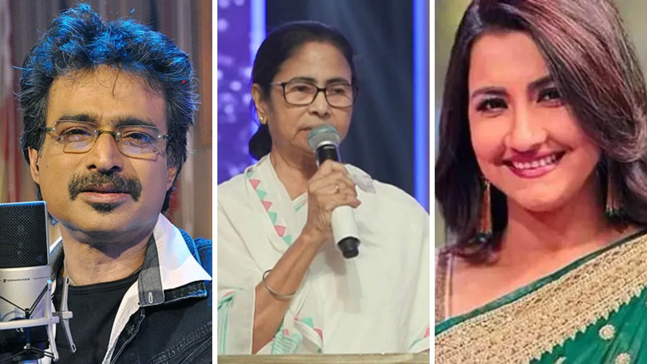 Mamata Banerjee Gave Mahanayak Samman o Nachiketa and Rachana Banerjee, ‬ ‪‎Mamata Banerjee, Mahanayak Award, Rachana Banerjee, Nachiketa Chakraborty, praised, actor, artists