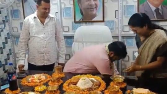 Pre Wedding Rituals of BDO at Panchayet Office, BDO, Pre wedding rituals, Panchayet Office, video, viral, Suvendu Adhikari,